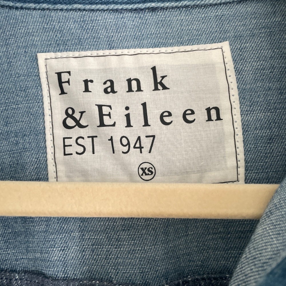 Frank & Eileen Denim playsuit dress XS - Picture 3 of 6